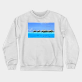 Overwater bungalows - Bora Bora Crewneck Sweatshirt